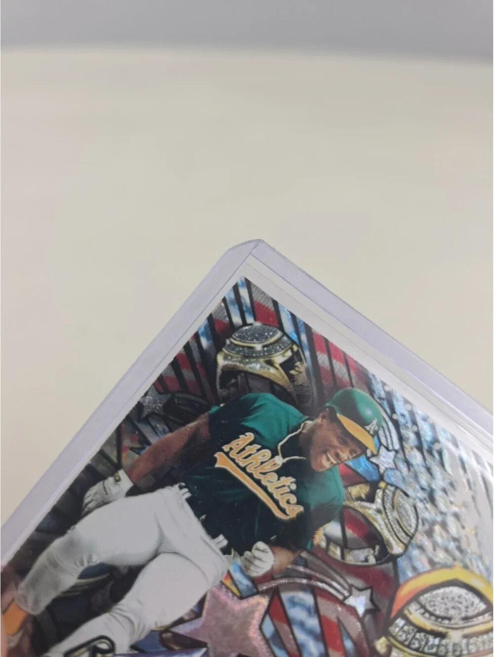 1995 Topps Stadium Club Rickey Henderson Ring Leaders Members Only SP #35 A'S